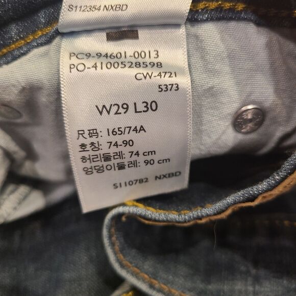 Levi Strauss Signature Blue Denim Jeans - Picture 4 of 7